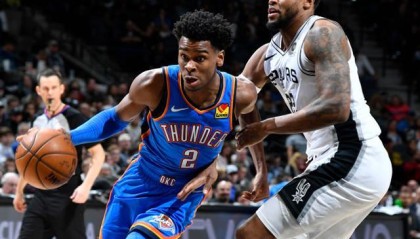  亚历山大30+10雷霆屠公牛  