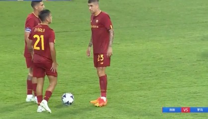  罗马锋线集体哑火，穆里尼奥场边直摇头